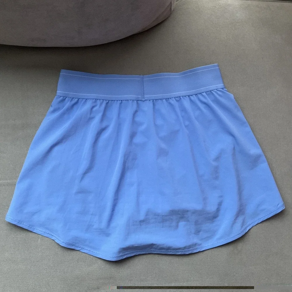 Alo Yoga Match Point Tennis Skirt Crystal Clear Blue S